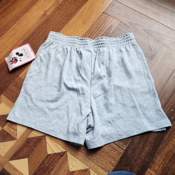 NWT Disney Mickey Mouse Kids Unisex Gray Athletic Shorts Size 11/12 - Picture 13 of 14